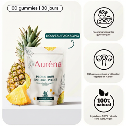 Gummies Équilibre Intime - Ananas | 2 + 1 OFFERT